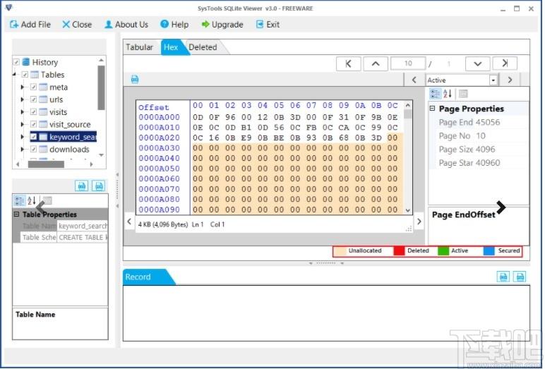 SysTools Sqlite Viewer下载,SQLite文件查看器,数据库类