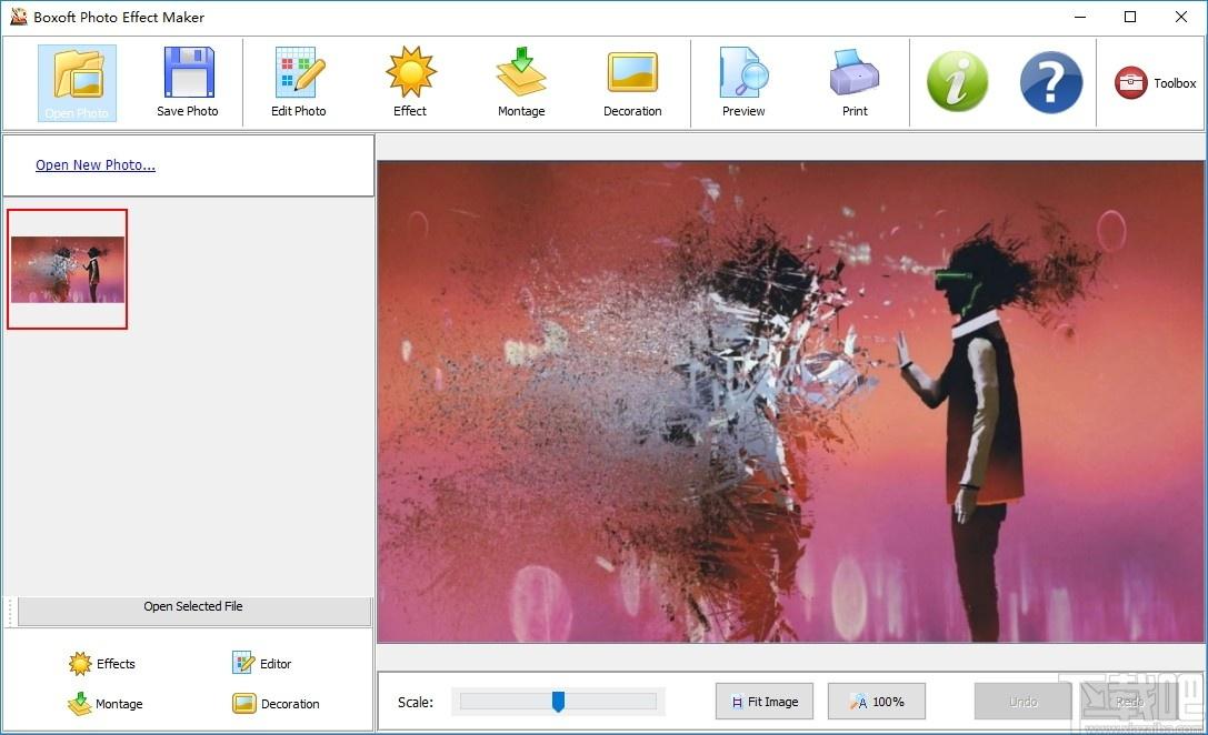 Boxoft Photo Effect Maker下载,图像处理,照片编辑,美化照片,处理软件,图片编辑