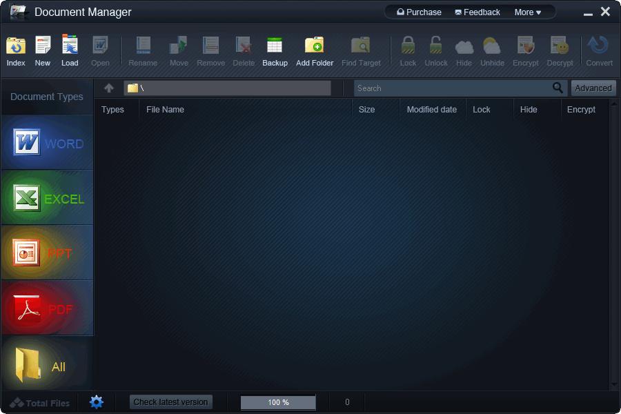 WonderFox Document Manager下载,文件管理,文件备份,文件加密