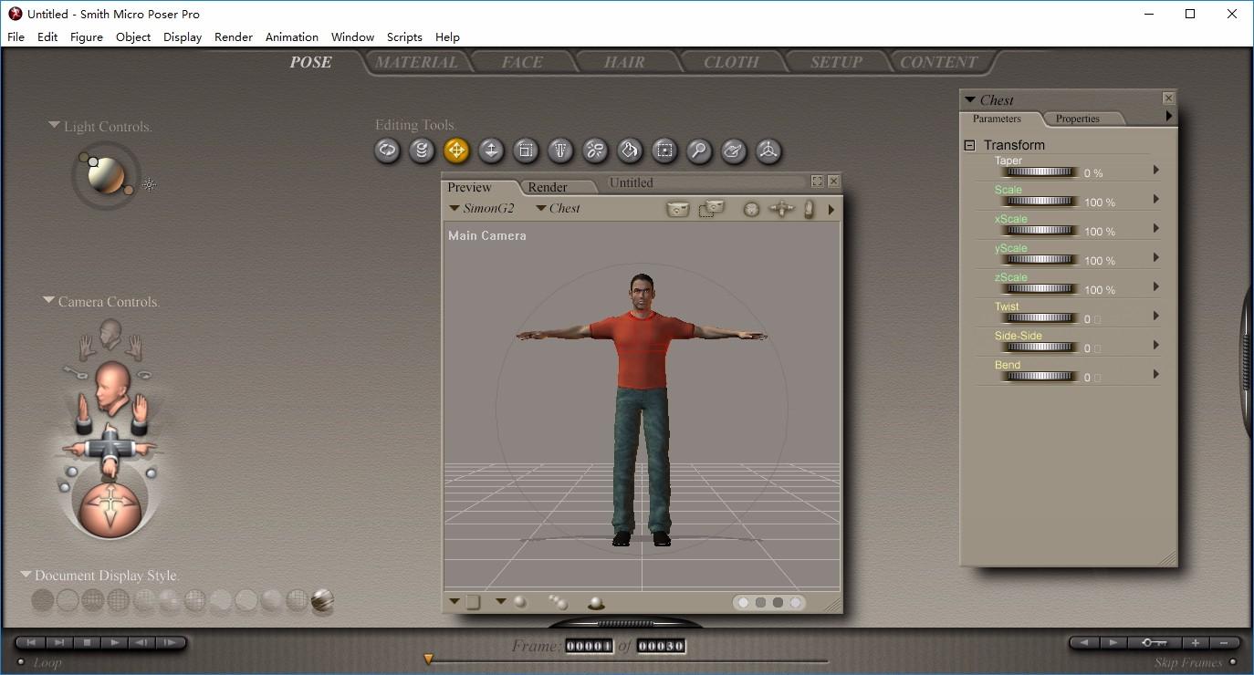 Poser pro 7下载,Poser,动画制作,3d建模